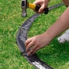 image:imageChampion Sports Mens Lacrosse Crease Rhino Flex Portable Lacrosse Goal Crease  18 Diameter All Weather Crease with Weights Stakes and Carry BagWomens 17 Foot Diameter Black
