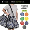 image:imageChampion Sports Mesh Duffle Bag  Oversized Breathable Gear Bag with Zipper amp Shoulder Strap for Sports Gym amp TravelBlack