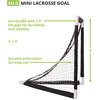 image:imageChampion Sports Mini Lacrosse Goal Kids Gear Backyard Shooting Practice Net Black 83