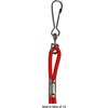 image:imageChampion Sports Nylon Lanyards with JHook Clip Red  12 Pack Poly Bag