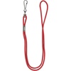 image:imageChampion Sports Nylon Lanyards with JHook Clip Red  12 Pack Poly Bag