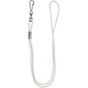 image:imageChampion Sports Nylon Lanyards with JHook Clip White  12 Pack Poly Bag