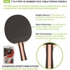 image:imageChampion Sports PN6 Table Tennis Paddle Black 512 x 10 x 12