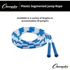 image:imageChampion Sports Plastic Segmented Jump RopeBlueWhite 9 Feet