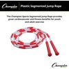 image:imageChampion Sports Plastic Segmented Jump RopeRedWhite 7 Feet