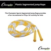image:imageChampion Sports Plastic Segmented Jump RopeWhiteYellow 8 Feet