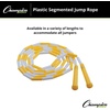 image:imageChampion Sports Plastic Segmented Jump RopeWhiteYellow 8 Feet