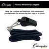 image:imageChampion Sports Plastic Whistle with Lanyard  12 Pack