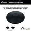 image:imageChampion Sports Practice amp Competition Discus  Rubber Plastic or Wood Options Multiple Weights for Track and Field TrainingRubber Practice Discus 16 KG