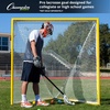 image:imageChampion Sports Pro amp Collegiate Lacrosse Goal 6x6 ft Steel Frame for Mens amp Womens Lacrosse Training amp Game Play6 x 6 Collegiate Yellow  No Net