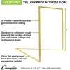 image:imageChampion Sports Pro amp Collegiate Lacrosse Goal 6x6 ft Steel Frame for Mens amp Womens Lacrosse Training amp Game Play6 x 6 Collegiate Yellow  No Net