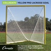 image:imageChampion Sports Pro amp Collegiate Lacrosse Goal 6x6 ft Steel Frame for Mens amp Womens Lacrosse Training amp Game Play6 x 6 Collegiate Yellow  No Net