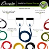 image:imageChampion Sports Resistance Tube Bands for Men and Women Durable Stretch Fitness Band for Strength Training Stretching Rehabilitation Premium Home Workout Equipment 40 Lbs Resistance TubingMaroon