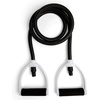 image:imageChampion Sports Resistance Tube Bands for Men and Women Durable Stretch Fitness Band for Strength Training Stretching Rehabilitation Premium Home Workout Equipment 100 Lbs Resistance TubingBlack