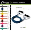 image:imageChampion Sports Resistance Tube Bands for Men and Women Durable Stretch Fitness Band for Strength Training Stretching Rehabilitation Premium Home Workout Equipment 40 Lbs Resistance TubingMaroon