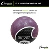 image:imageChampion Sports Rhino Elite Medicine Ball  Textured Surface Superior Grip Hollow Synthetic Rubber for Consistent Bounce amp Durability Multiple Weights amp Colors  Optional Rebounder Sold Separately12 Pounds  Purple