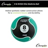 image:imageChampion Sports Rhino Elite Medicine Ball  Textured Surface Superior Grip Hollow Synthetic Rubber for Consistent Bounce amp Durability Multiple Weights amp Colors  Optional Rebounder Sold Separately8 Pounds  Green