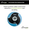 image:imageChampion Sports Rhino Elite Medicine Ball  Textured Surface Superior Grip Hollow Synthetic Rubber for Consistent Bounce amp Durability Multiple Weights amp Colors  Optional Rebounder Sold Separately20 Pounds  Blue