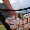 image:imageChampion Sports Rhino Flex Ball Caddy  Knotless Polyester Net with Iron Frame  Lightweight Portable Storage  Batting Practice Ball Caddy  Weather Resistant  Includes Carrying Bag