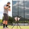 image:imageChampion Sports Rhino Flex Ball Caddy  Knotless Polyester Net with Iron Frame  Lightweight Portable Storage  Batting Practice Ball Caddy  Weather Resistant  Includes Carrying Bag