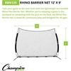 image:imageChampion Sports Rhino Flex Barrier Net  Portable Backstop Net for Lacrosse amp MultiSport Use12 x 9
