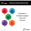 image:imageChampion Sports Rhino Gel Filled Medicine Ball  Durable Soft Grip Weighted Ball for Strength Cardio amp Rebounder Training  Multiple Weights for Home Gym amp Fitness2 LB Medicine Ball Red