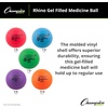 image:imageChampion Sports Rhino Gel Filled Medicine Ball  Durable Soft Grip Weighted Ball for Strength Cardio amp Rebounder Training  Multiple Weights for Home Gym amp Fitness2 LB Medicine Ball Red