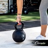image:imageChampion Sports Rhino Kettlebell Rubber Weights Black  Premium Strength Training Equipment  Multiple Weights10 Pounds