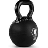 image:imageChampion Sports Rhino Kettlebell Rubber Weights Black  Premium Strength Training Equipment  Multiple Weights15 Pounds