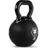 image:imageChampion Sports Rhino Kettlebell Rubber Weights Black  Premium Strength Training Equipment  Multiple Weights20 Pounds