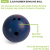 image:imageChampion Sports Rubber Bowling BallBlueRed