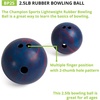 image:imageChampion Sports Rubber Bowling BallBlueRed