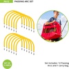 image:imageChampion Sports Soccer Passing Arc Set  12 Durable Training Arcs with Stakes amp Carry Bag  Soccer Goals amp Practice Equipment for Accuracy Skills Obstacle Drills amp Coaching