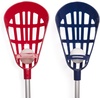 image:imageChampion Sports Soft Lacrosse Set Training Equipment for Boys Girls Kids Youth and Amateur Athletes  12 Aluminum Sticks and 6 Vinyl Balls for Indoor Outdoor Use
