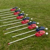 image:imageChampion Sports Soft Lacrosse Set Training Equipment for Boys Girls Kids Youth and Amateur Athletes  12 Aluminum Sticks and 6 Vinyl Balls for Indoor Outdoor Use