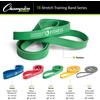 image:imageChampion Sports Stretch Training Bands  Durable Fitness Bands for Strength Training Stretching amp Rehab Multiple Resistance LevelsRed