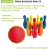 image:imageChampion Sports Weighted Foam Bowling Pin Set  Pins OnlyMedium