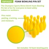 image:imageChampion Sports Weighted Foam Bowling Pin Set  Pins OnlyPack of 1