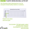 image:imageChampion SportsWeighted Foam Bowling Pin SetWhite