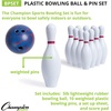 image:imageChampion SportsWeighted Foam Bowling Pin SetWhite