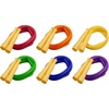 image:imageChampion Sports 8 Foot Licorice Jump Rope for Fitness Assorted Colors  Speed Jump Ropes with Contoured Handles for Exercise Cross Training Boxing  Single Premium Skipping Rope for Kids Adults