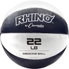 image:imageChampion Sports Leather Medicine Balls  Durable Weighted Balls for Strength Core amp Conditioning TrainingBlack 2122 lbs
