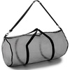 image:imageChampion Sports Mesh Duffle Bag  Oversized Breathable Gear Bag with Zipper amp Shoulder Strap for Sports Gym amp TravelBlack