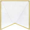 image:imageChampion Sports Pro amp Collegiate Lacrosse Goal 6x6 ft Steel Frame for Mens amp Womens Lacrosse Training amp Game Play6 x 6 Collegiate Yellow  No Net