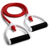 image:imageChampion Sports Resistance Tube Bands for Men and Women Durable Stretch Fitness Band for Strength Training Stretching Rehabilitation  Premium Home Workout Equipment  60 Lbs Resistance TubingRed