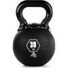image:imageChampion Sports Rhino Kettlebell Rubber Weights Black  Premium Strength Training Equipment  Multiple Weights30 Pounds