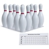 image:imageChampion SportsWeighted Foam Bowling Pin SetWhite