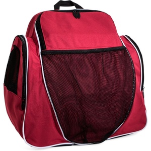 image:imageChampion Sports 600 Denier Deluxe Top Loading All Purpose Backpack with Inner amp Outer Pockets  Adjustable Straps amp Carry Handle  19Lx18Wx10H  RedBright Red