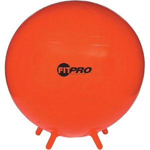 image:imageChampion Sports FitPro amp Maxafe Sitsolution Stability Balls  Balance Core amp Strength Exercise Ball for Home Gym or Office Workouts  Durable BurstResistant Fitness BallRed