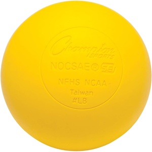 image:imageChampion Sports Lacrosse Balls amp Rhino Skin Foam Balls  Official Size Balls for Games Practice amp Training NCAA NFHS amp SEI Certified Multiple Colors Packs amp Styles AvailableYellow